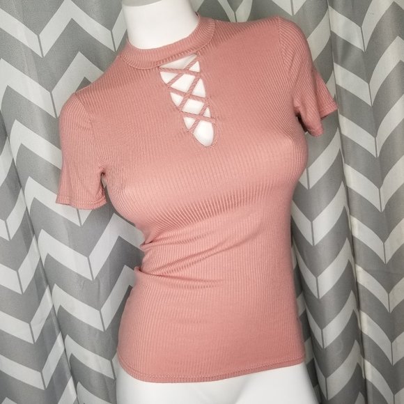 Purple Snow Tops - PURPLE SNOW pink top